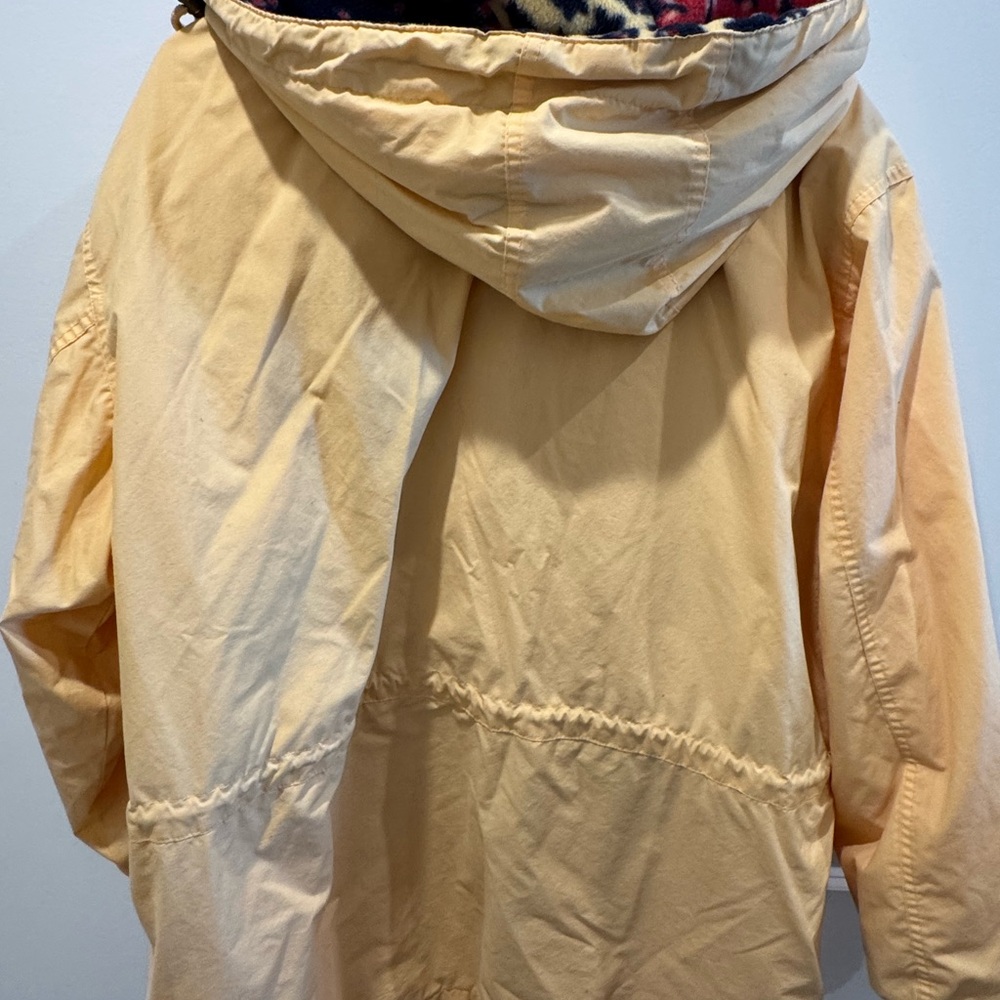 Yellow Jacket With Patterned Lining - image 5
